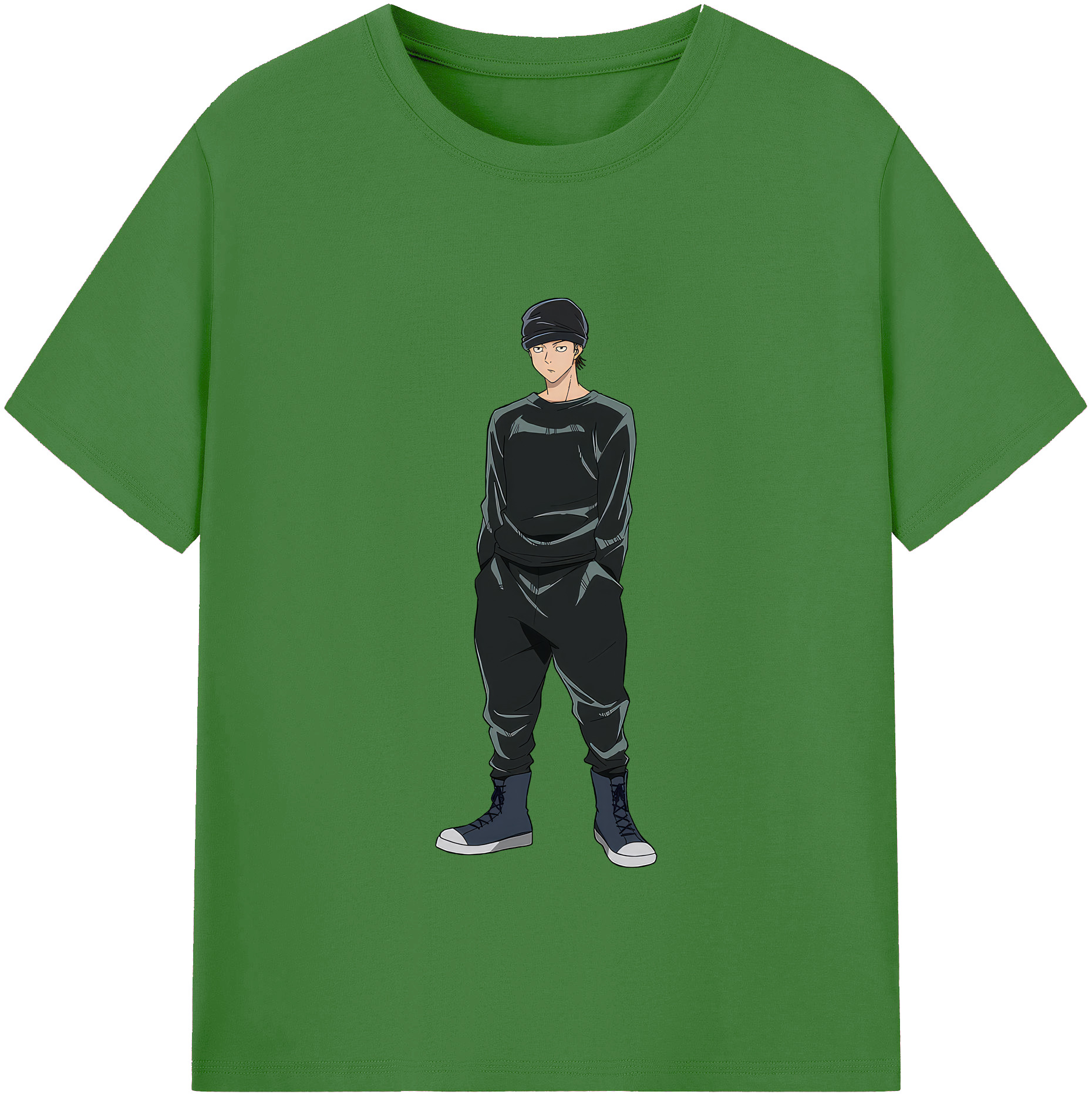 （画像用） 呪術廻戦 Jujutsu Kaisen レディースカジュアルプリントTシャツ（綿100％）